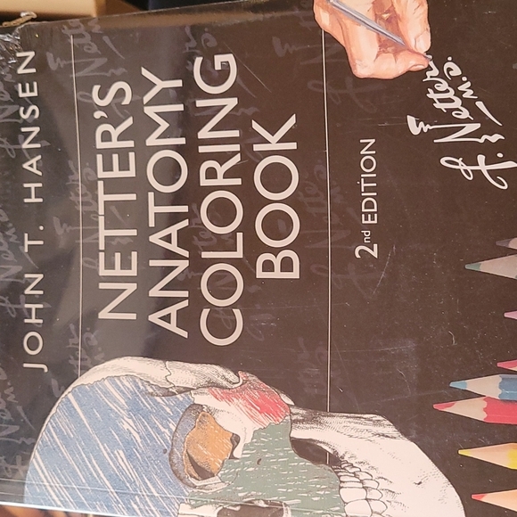 Anatomy Coloring book Netter's New - Picture 1 of 7